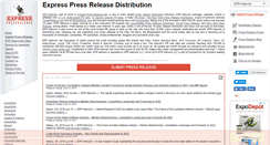 Desktop Screenshot of express-press-release.net